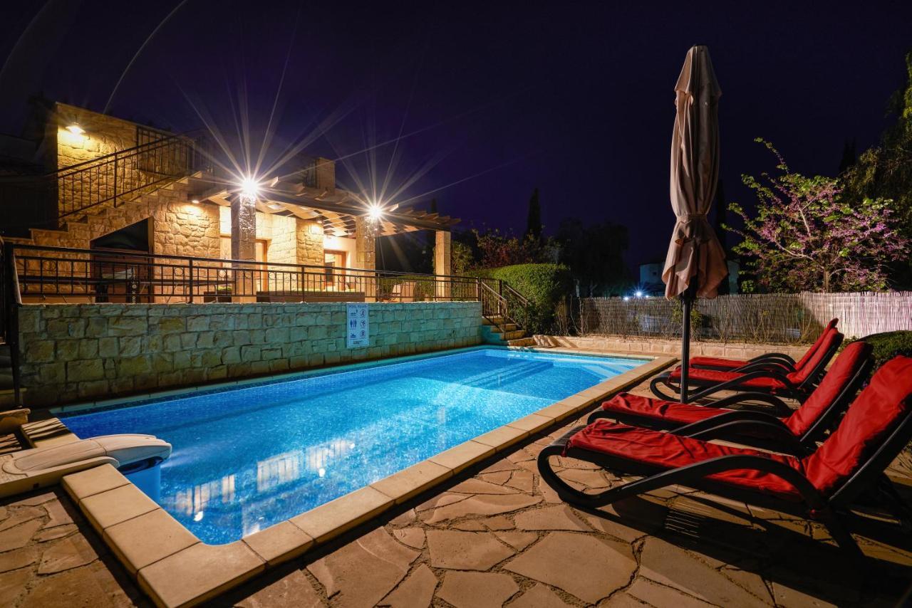 3 Bedroom Villa Madelini With Private Pool, Aphrodite Hills Resort Куклия Екстериор снимка